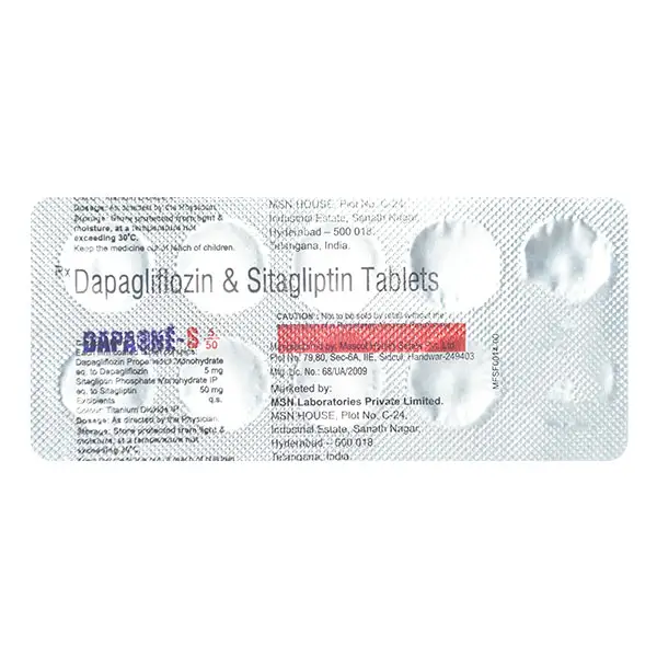 Dapaone S 5mg/50mg Tablet